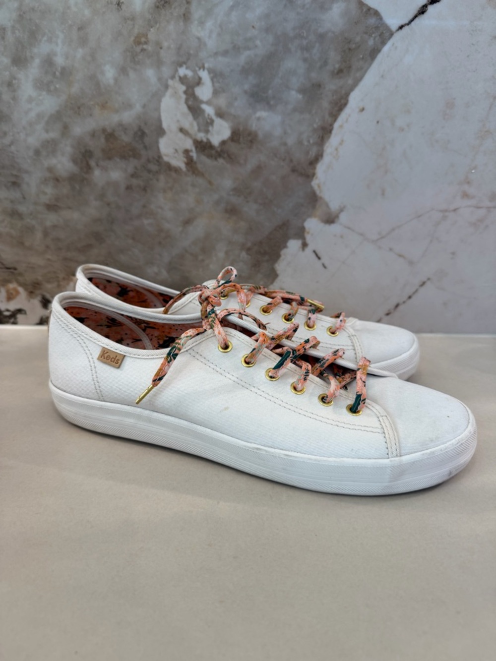 Keds x Rifle Paper Co Canvas Woman's Sneaker - Sz 11